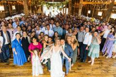 Barn Interior Group Shot